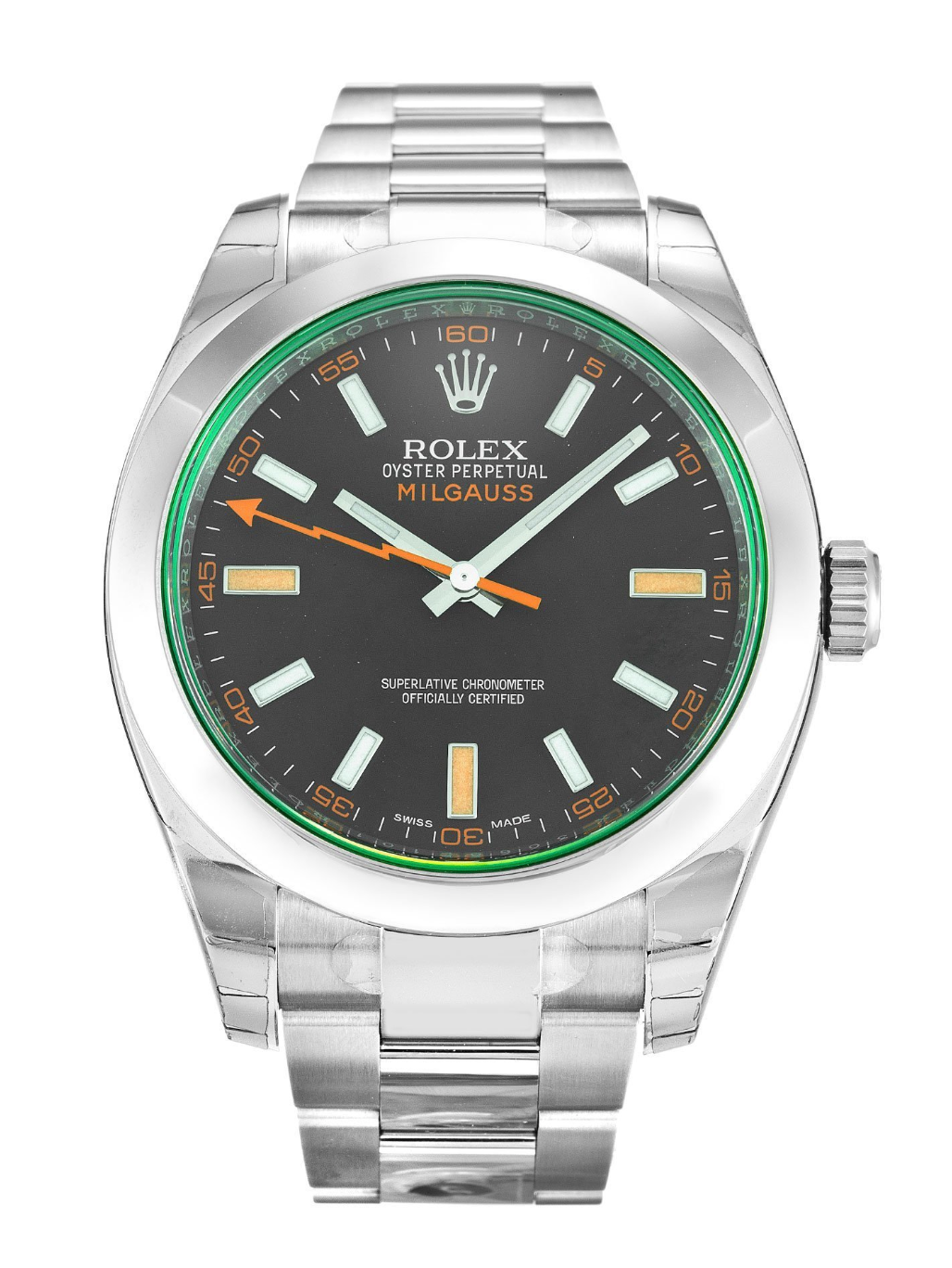 ROLEX MILGAUSS 116400 GV - IP Empire Replica Watches